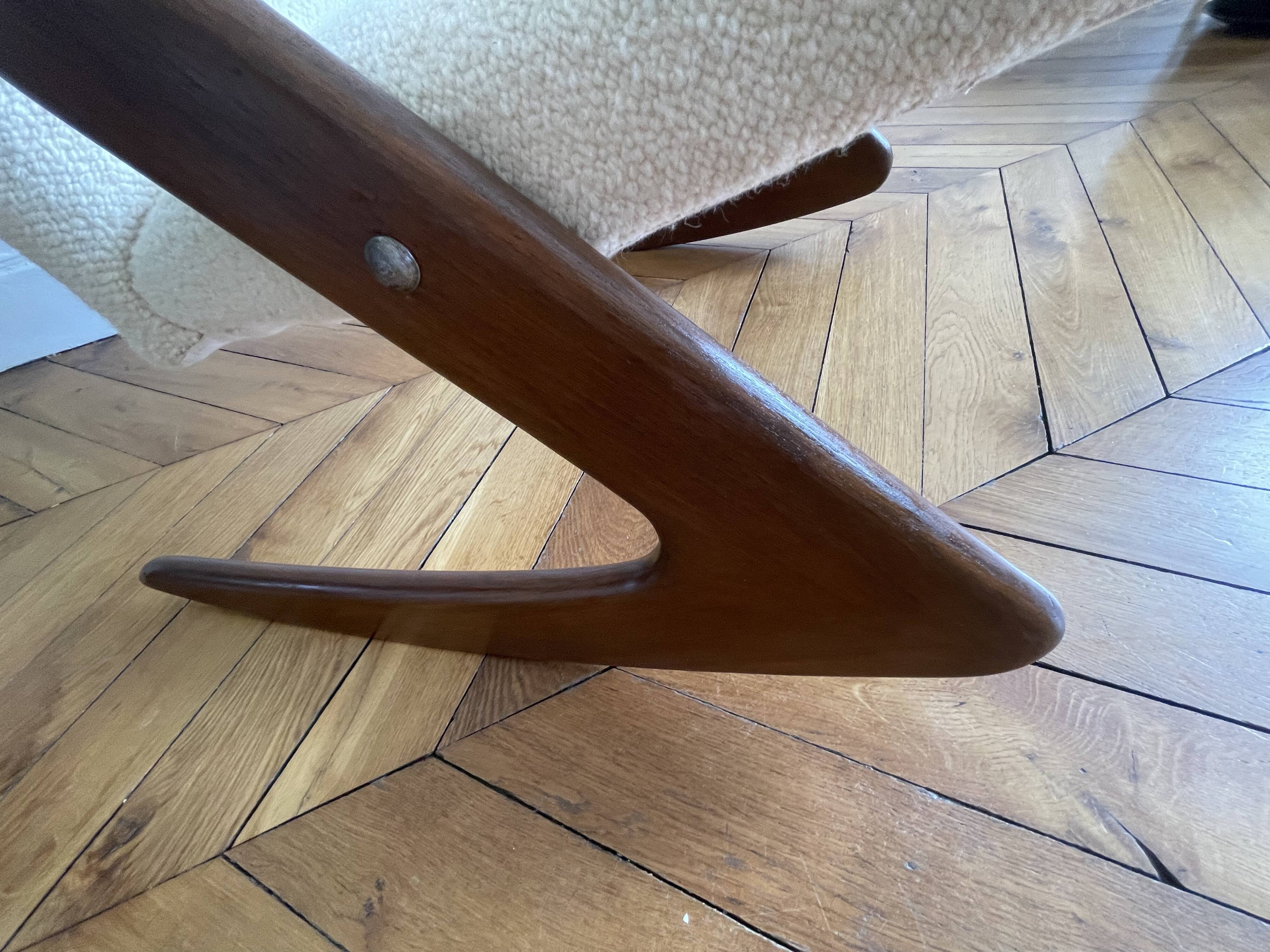 Fauteuil à bascule Mogens Kold