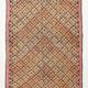 5x9 Yellow Brown Turkish Kilim Rug, 151x282Cm