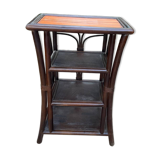 Rattan shelf on legs