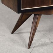 Scandinavian Mid-Century Modern Walnut Vintage Cabinet, 1960s