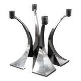 Set of four Italian candlesticks