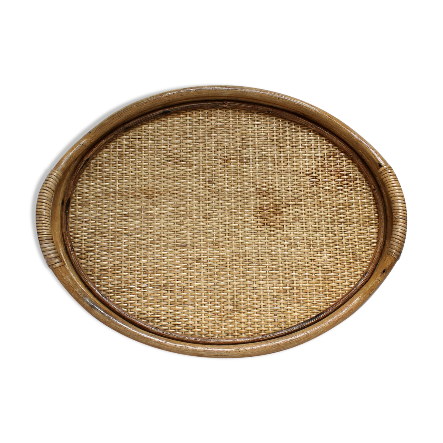 Rattan tray