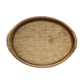 Rattan tray