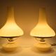 Pair of mid-century Table Lamps, Osvětlovací sklo závod Janštejn, Czechoslovakia, 1970