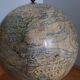 Lebegue 19th century Napoleon III world map globe