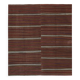 Vintage Turkish kilim, handwoven, 282x325 cm.