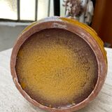Vase jaune ocre Scheurich Germany