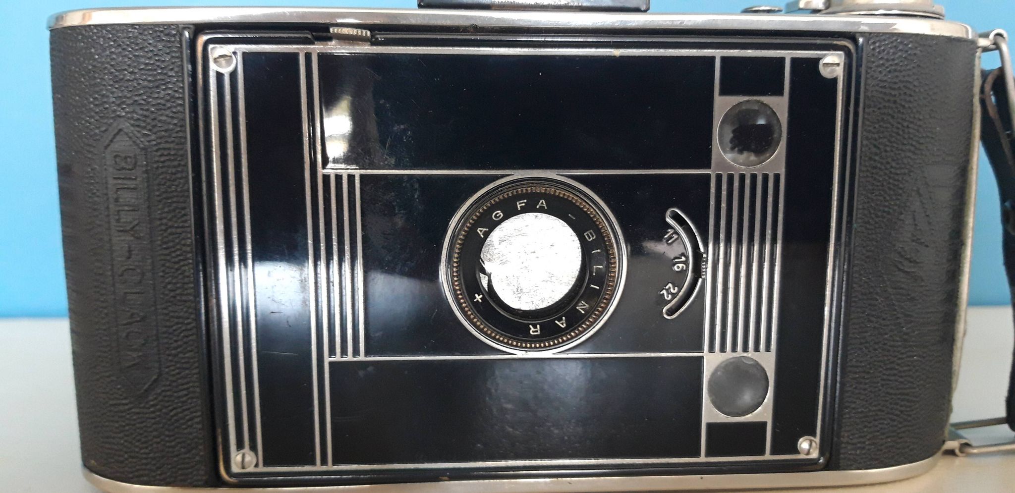 Agfa Billy-Black bellows film camera (n° 74)