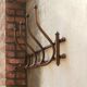 Curved wooden wall door, 50's.