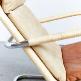 Anton Lorenz Bauhaus Cantilever D35 + Ottoman E35 for Tecta