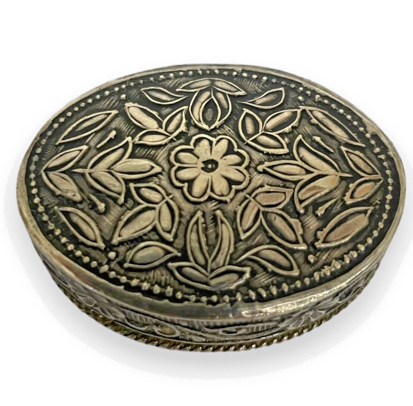 Sterling silver 800 pill box - 359013