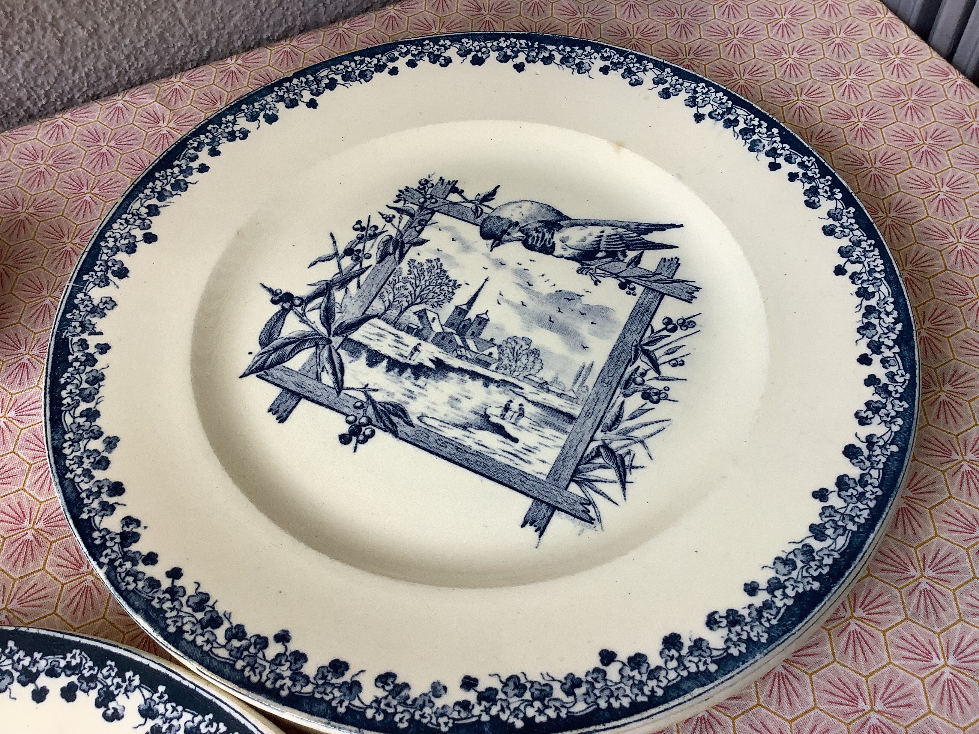 Plates Salins Landscapes iron earth XIXth