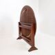 Folding winemaker's table in solid oak - Ø 110.5cm