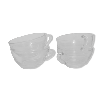 Duralex glass coffee cup 50s