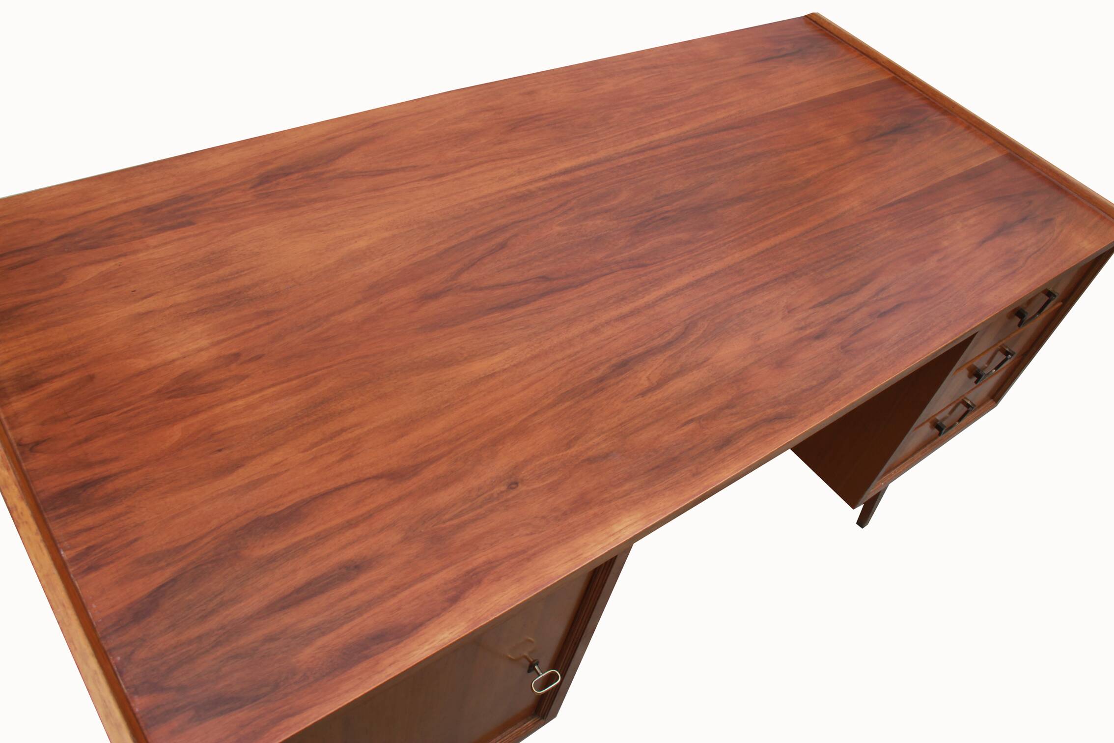 1950s desk in walnut
