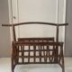 Rattan magazine holder