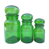 Vintage apothecary pots