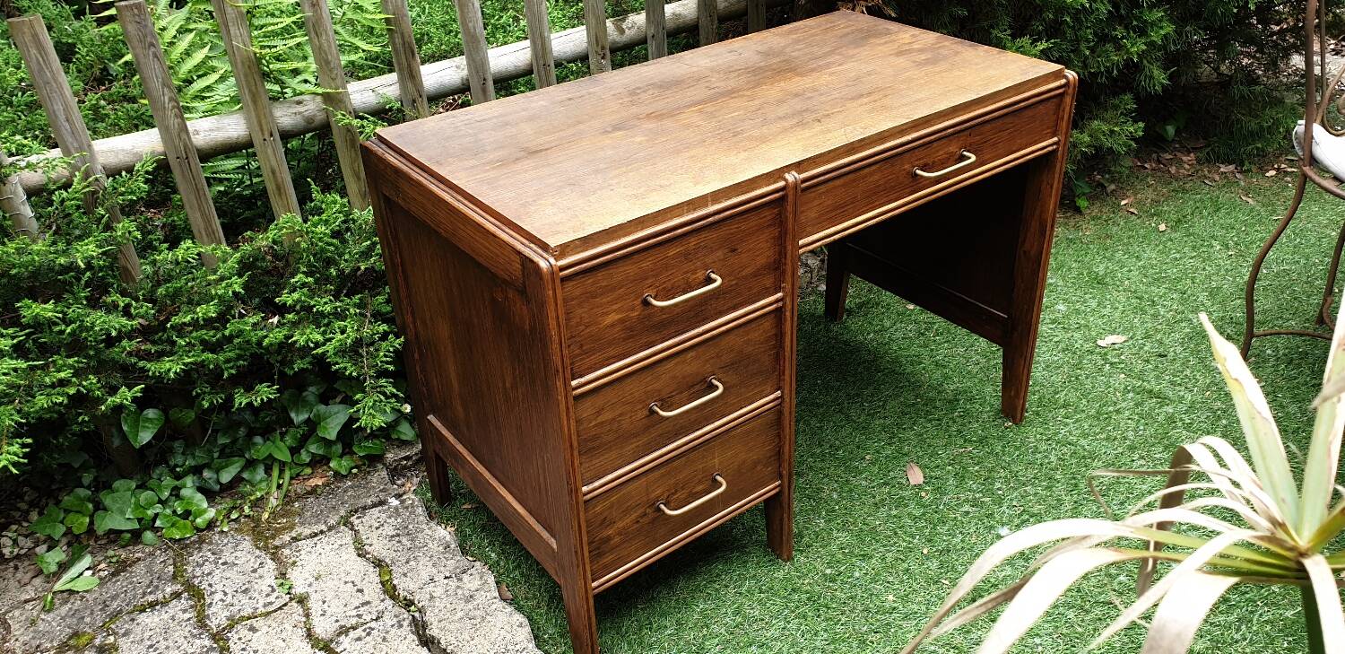 Oak desk from the 50s/60s