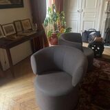 Deux fauteuils signés Rolf Benz