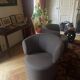 Two armchairs signed Rolf Benz