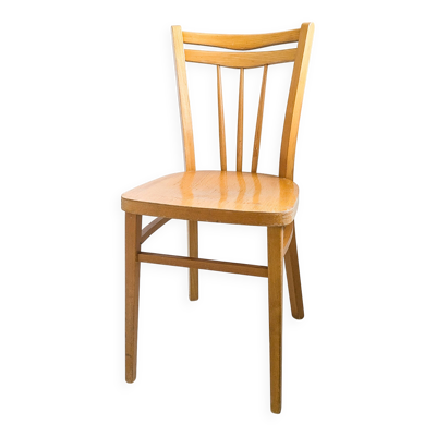 Frankfurt Chair Chaise en bois Salle à manger Cuisine Mid Century Vintage Chaise de cuisine stable R