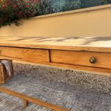 Refectory table, draper