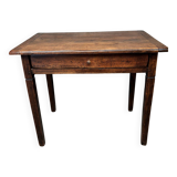 Solid oak dining room, kitchen or desk table