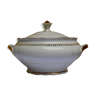 Soupière en porcelaine blanche