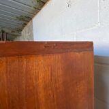 High cabinet one teak door 60s