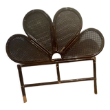 Rattan headboard and canning