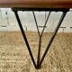 50s slatted bench by Robin Day for Hille