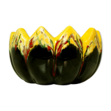 Signed ceramic pot cover