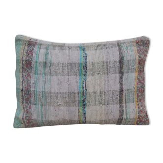 Turkish Kilim Lumbar Pillow (35 x 50 Cm)