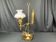 Antique Quintet opaline globe lamp, 20th century