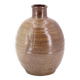 Stoneware bottle vase by Jean Michel Doix