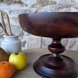 Wooden fruit bowl