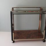 Vintage Italian beverage cart in the style of Romeo Rega, 1970
