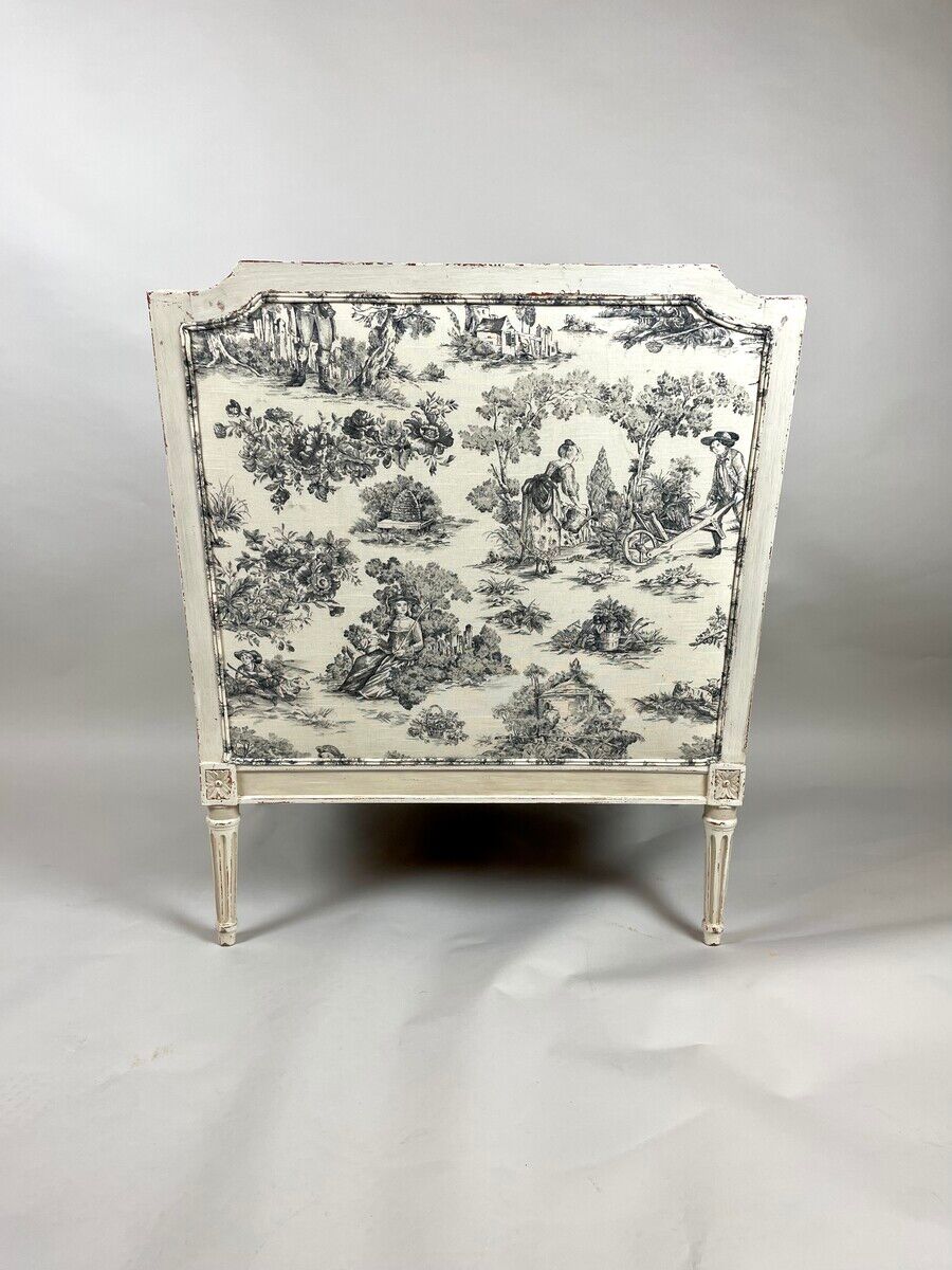 Pair of Armchairs, Louis XVI Style