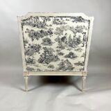 Paire de fauteuils, style Louis XVI