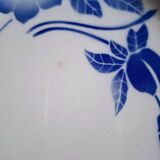 Mismatched antique flat plates in earthenware