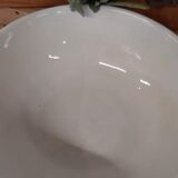 White salad bowl sarreguemines