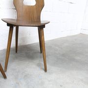 Pair of Baumann chairs model Gentiane 1960