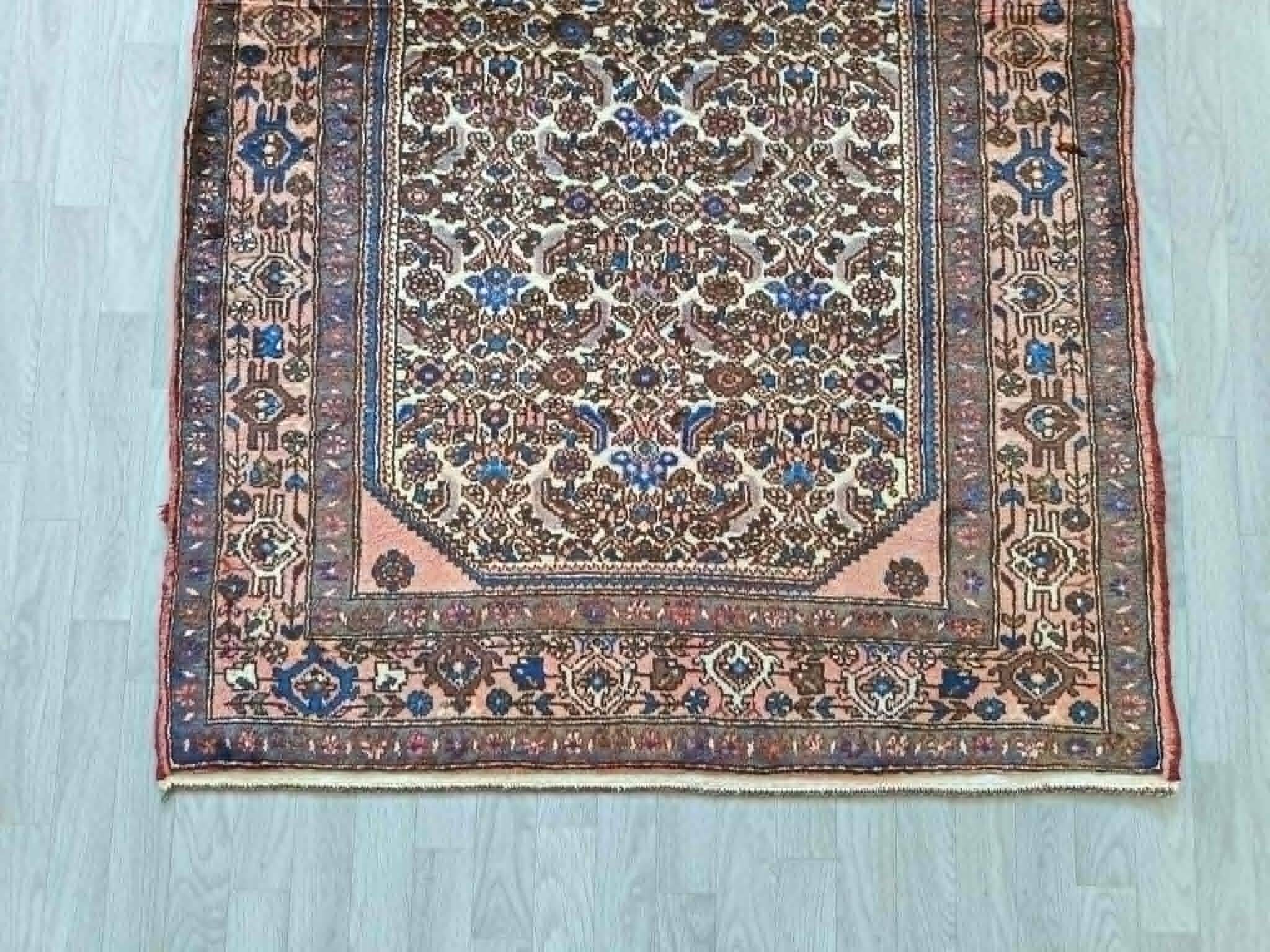 Handmade Hamadan Persian rug