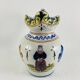 Old Pichet Desvres Fourmaintraux Decor Rouen - Woman Umbrella