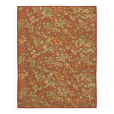 Handmade European Vintage Aubusson Kilim 276 cm x 359 cm