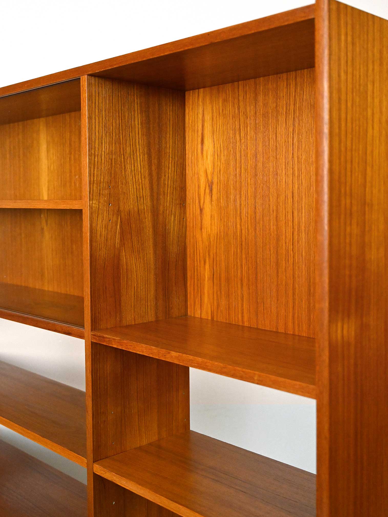 Scandinavian vintage sideboard with display case