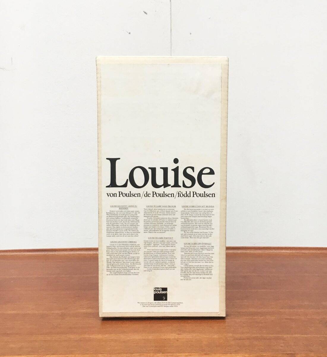 Louise Mid-Century Wall Light by Louis Poulsen