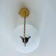 Vintage glass pendant light
