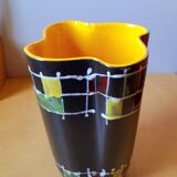 60s glazed ceramic vase