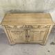 Buffet parisien vintage art déco en bois massif.